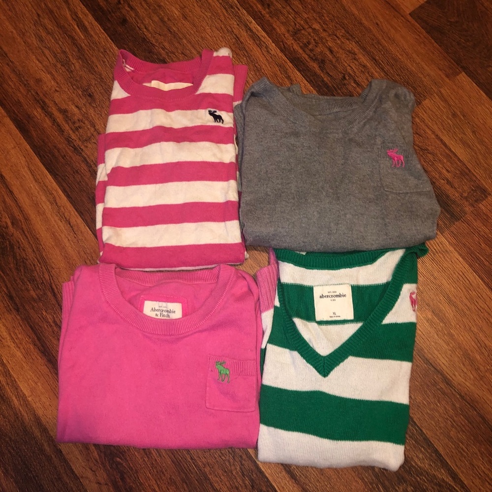 Sweaters- random, sizes child XL, adult XS and M